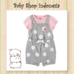 overall polkadot  large